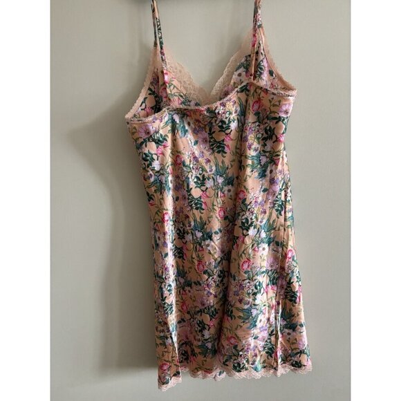 Victorias secret VS Victoria’s Secret floral flowers slip lingerie Gown size L - Picture 8 of 12